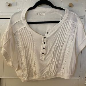 Free People White Shirt